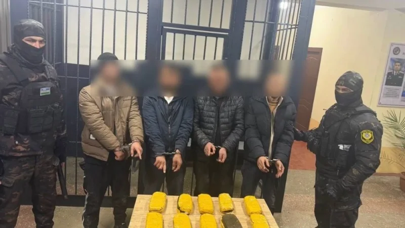 Өзбекстанда Кыргызстан аркылуу баңгизат ташып жүрүшкөн баңгизат курьерлери кармалды