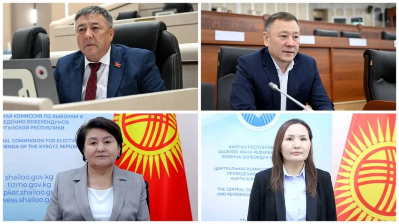 БШК Жогорку Кеңештин 4 жаңы депутатын каттады